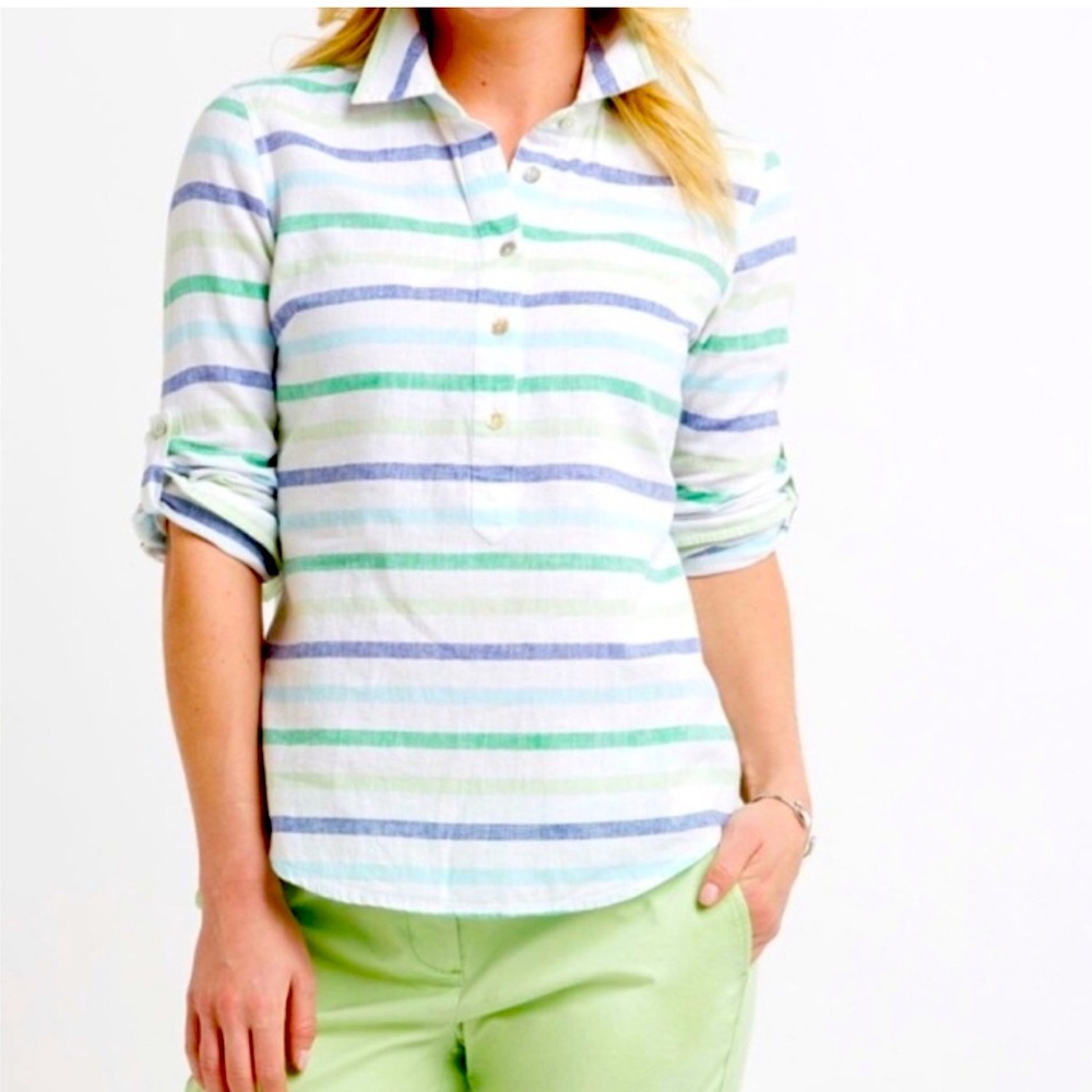 Vineyard Vines Multicolor Striped Button Down Shirt